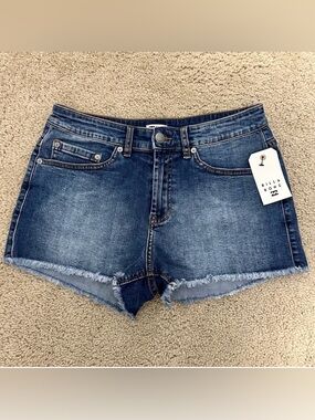 Billabong Drifter Denim Jean Shorts‎ Size 4 / Waist 27 NWT